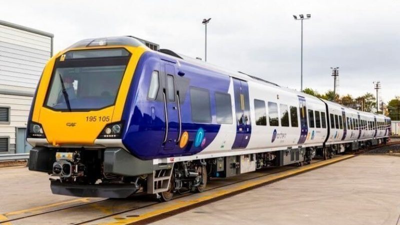 A new Northern Rail train.