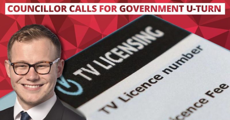 Cllr Will Simpson calls for Government U-turn on free TV licences